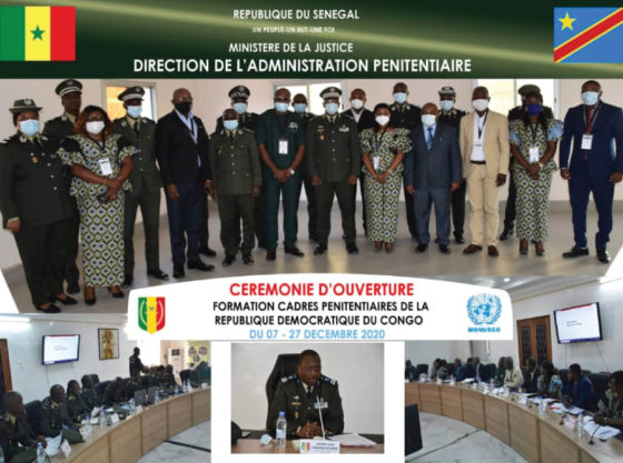 Cérémonie d’Ouverture de la Formation de cadres pénitentiaires de la République Démocratique du Congo